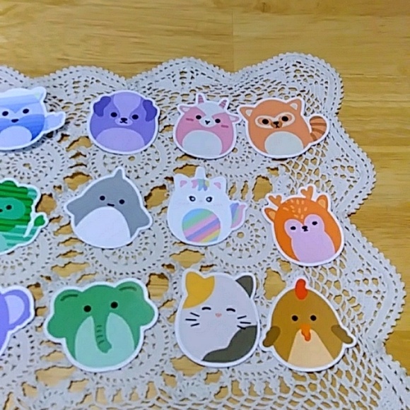 Cute animals, colorful stickers for cellphones, laptop, lockers, crafts - Picture 3 of 5